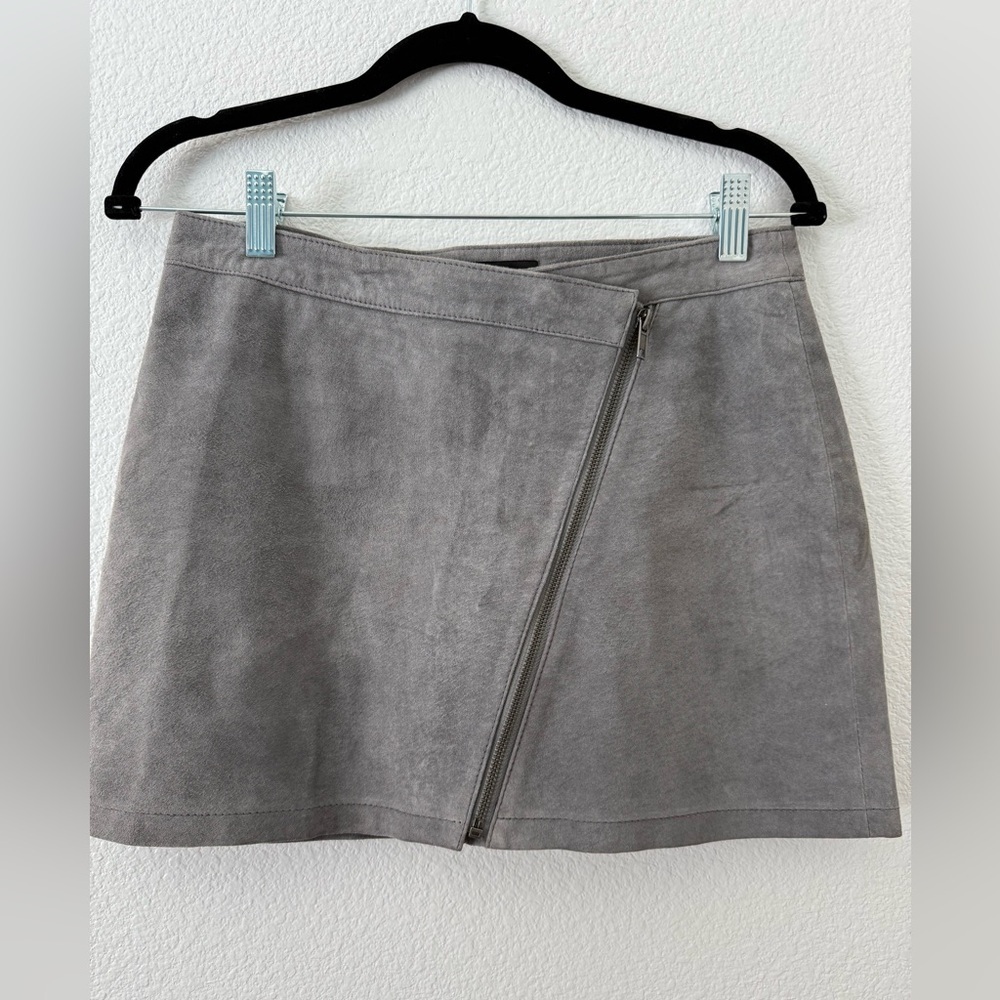Suede skirt from Bebe